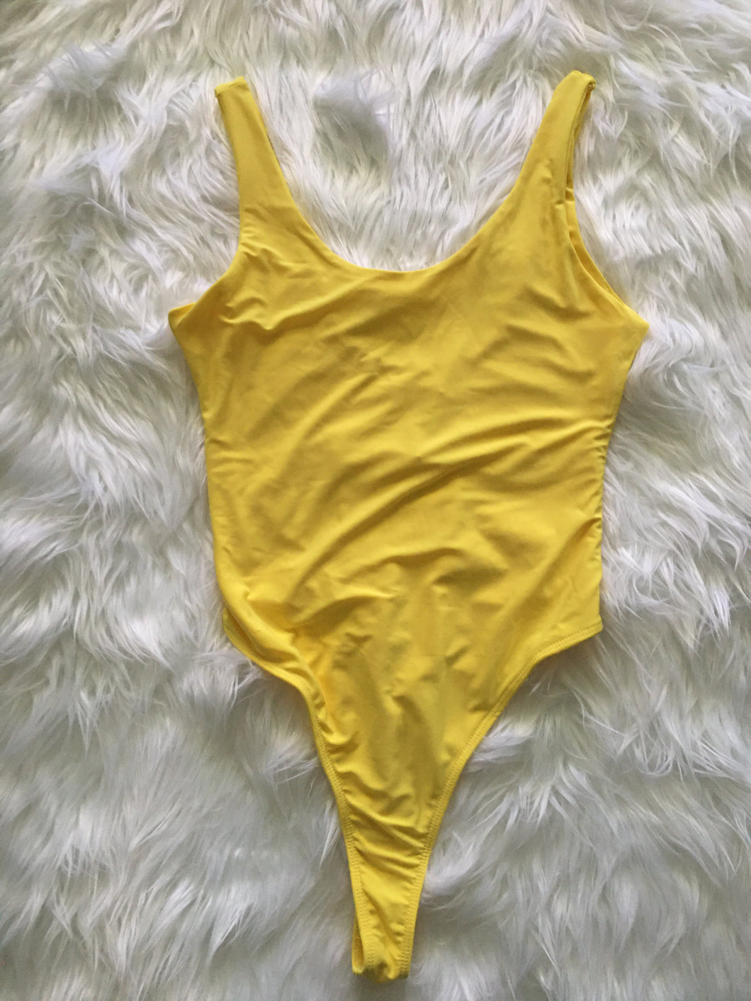 Sunshine Yellow Bodysuit